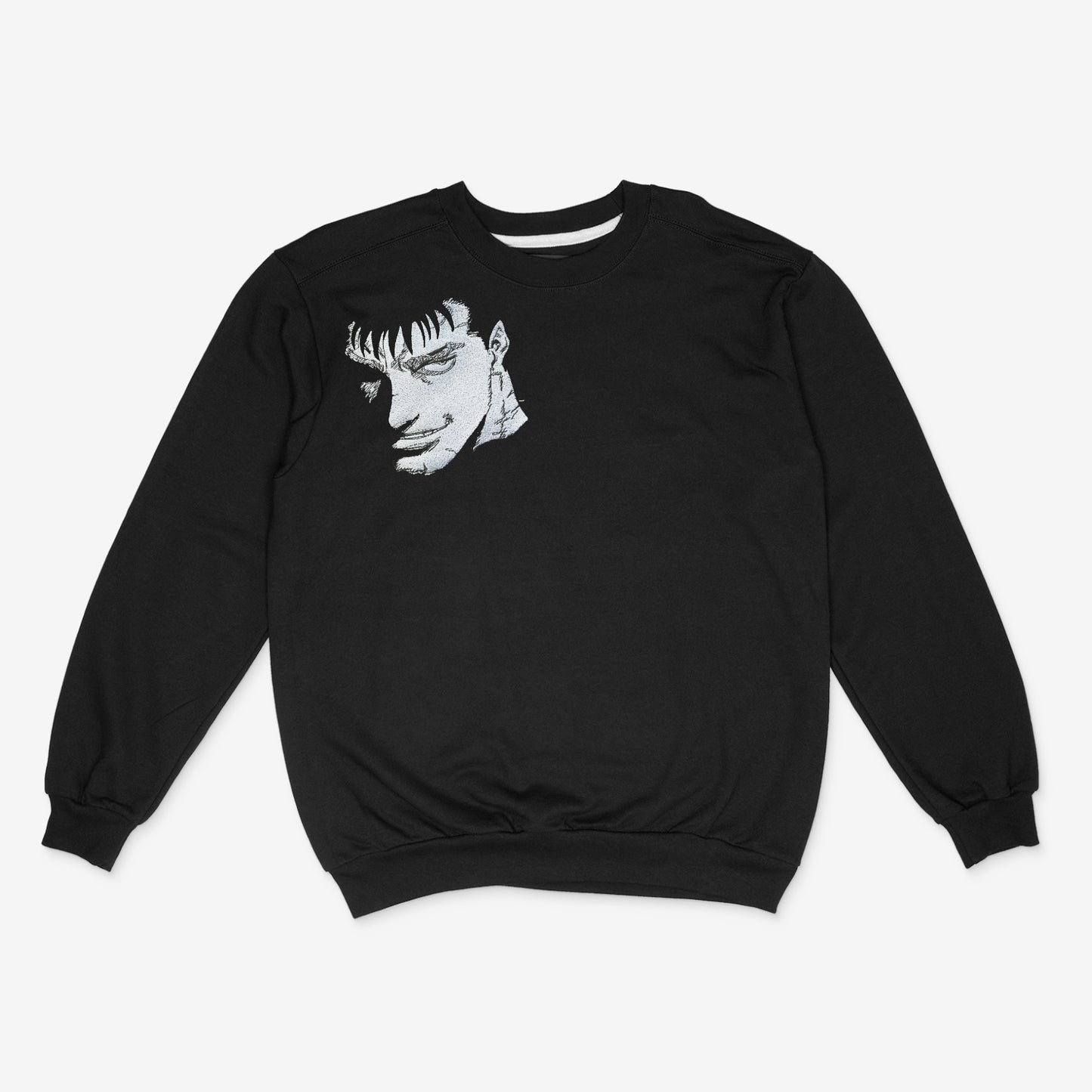 Sudadera Guts Berserk Bordado Minimalista